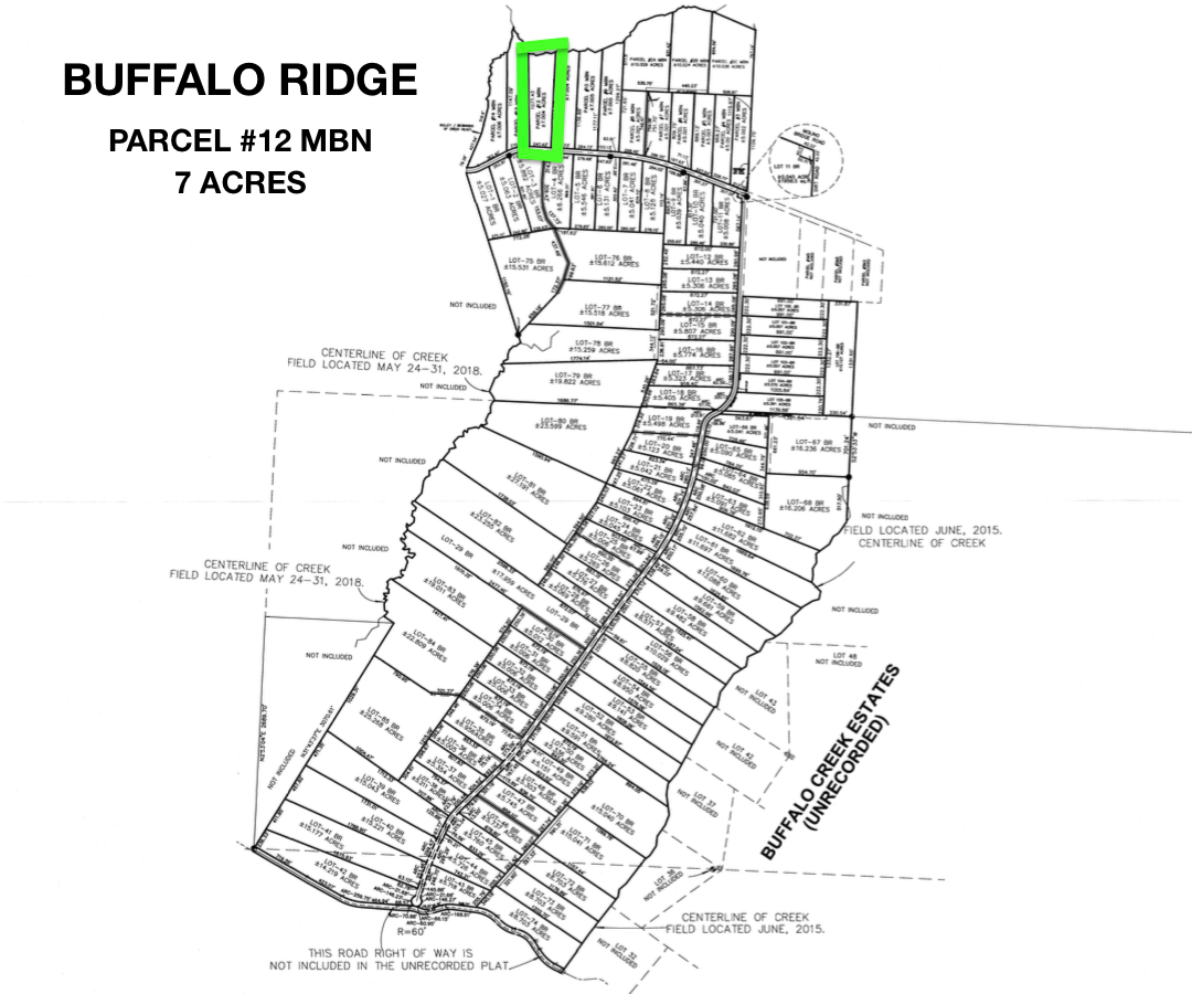 Lot 12 MBN - Plat Map