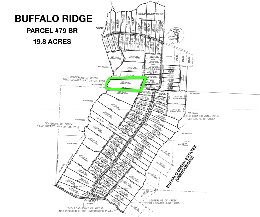 Lot 79 BR - Plat Map